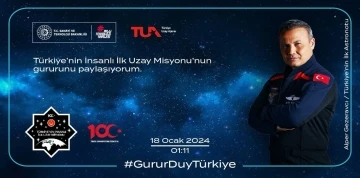 Türkiye’nin insanlı ilk uzay misyonu için hatıra bileti
