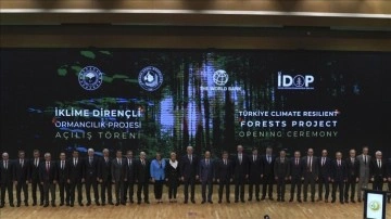 Türkiye ve Dünya Bankası, ormanları dirençli hale getirecek 400 milyon dolarlık projeyi başlattı