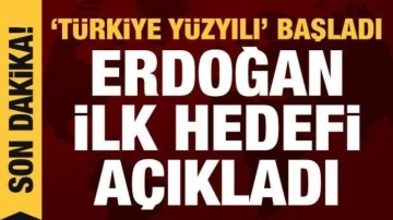 Türkiye Yüzyılı başladı! Erdoğan'dan yeni Anayasa mesajı