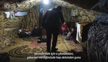 Türkiye'den gazeteciler Suriye'de "iyilik nöbetinde biz de varız" dedi