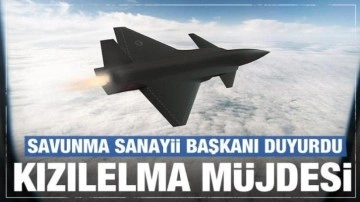 Türkiye'nin insansız savaş uçağı Kızılelma'dan müjdeli haber