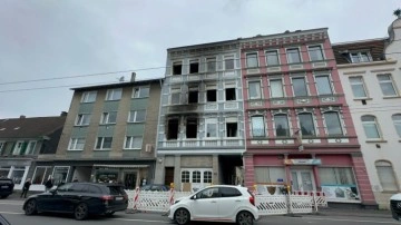 Türklerin Yaşadığı Bina Solingen'de Korkunç Yangın Faciası
