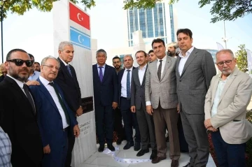 Türkmeneli Şehitler Abidesi törenle açıldı
