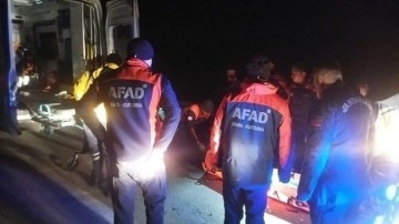 Uçurumdan kurtarılan vatandaş AFAD ekipleri tarafından kurtarıldı
