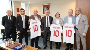UEFA yetkilileri, TFF'ye ziyarette bulundu