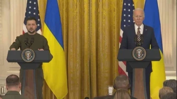 Ukrayna Başkanı Zelenskiy ABD Başkanı Biden ile Washington’da buluştu
