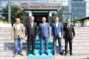 Ukrayna Büyükelçisi Bodnar, ATO Başkanı Baran’ı ziyaret etti
