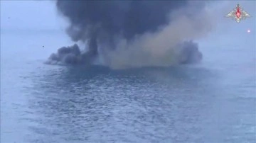 Ukrayna Özel Biriminin Rus Gemisine Saldırısı
