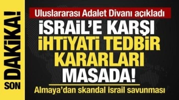 Uluslararası Adalet Divanı: Müzakereler başladı. İsrail'e karşı ihtiyati tedbir!