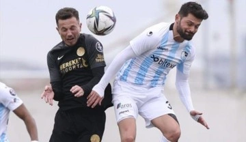 Ümraniyespor - Erzurumspor maçında gol düellosu