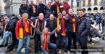 Ünlü Oyuncu Galatasaray'ı Barcelona'da Yalnız Bırakmadı