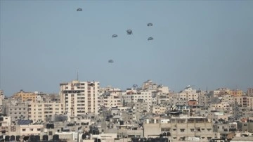Ürdün ve ABD Gazze'ye Yardım İndirdi
