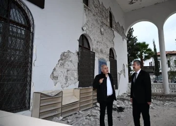 Vali Yılmaz: Envar’ul Hamit Camii, aslına uygun olarak restore edilecek