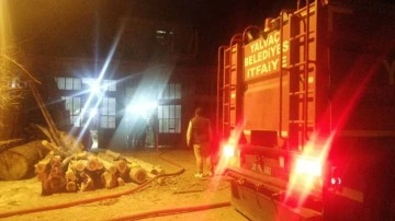 Yalvaç ilçesindeki Kereste Marangozhanesinde Çıkan Yangın Kısa Sürede Söndürüldü