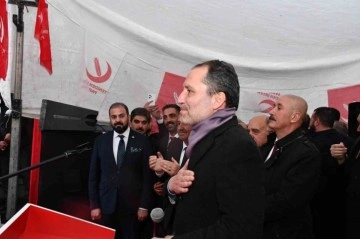 Yeniden Refah Partisi Genel Başkanı Bitlis'te Seçim Çalışmalarına Devam Ediyor