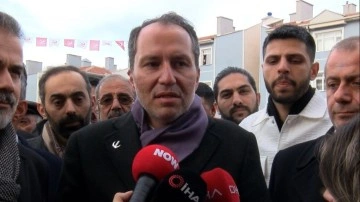 Yeniden Refah Partisi Genel Başkanı Fatih Erbakan Açıklamalarda Bulundu