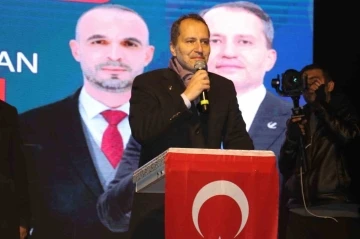 Yeniden Refah Partisi Lideri Fatih Erbakan: “Türkiye’nin en hızlı büyüyen siyasi partisiyiz”
