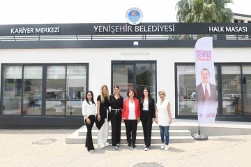 Yenişehir Belediyesi kentin en yoğun bölgesinde ek hizmet noktası kurdu
