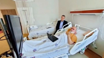 Yenişehirlioğlu'ndan anlamlı hastane paylaşımı! AK Partili vekiller orada..