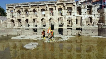 Yozgat’ta 2 bin yıllık tarihi Roma Hamamı’nın tanıtımına destek verdiler
