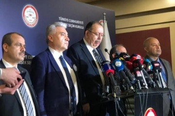 YSK Başkanı Yener: 'Kesin sonuçlar Resmi Gazete'ye gönderildi'