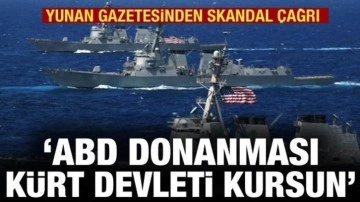 Yunan gazetesinden skandal çağrı: ABD Donanması Kürt Devleti kursun