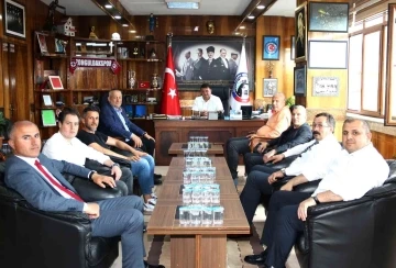 Zonguldak Kömürspor’un yeni yönetiminden GMİS’e ziyaret
