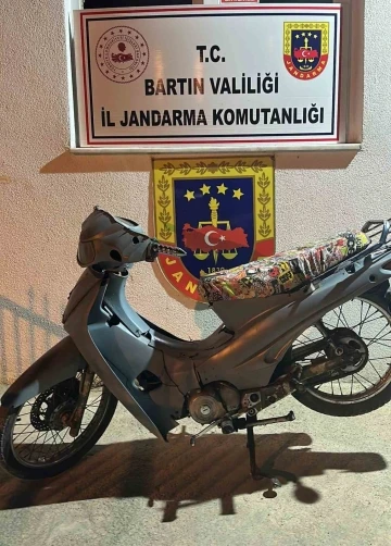 Zonguldak’ta çalınan motosiklet Bartın’da bulundu
